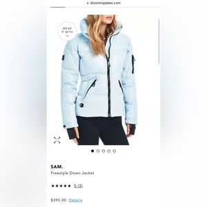 SAM. Freestyle Down Jacket- ski jacket